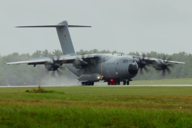 AIRBUS A-400M Atlas (GAF5423) - 'German Air Force 337'. From LTG 62 (Lufttransportgeschwader 62) Air Transport Wing 62 based at Wunstorf Air Base Germany  (8/5)