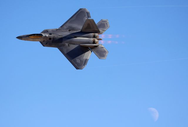 Lockheed F-22 Raptor — - Aviation Nation, Las Vegas