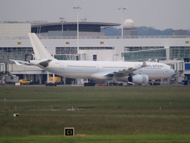 Airbus A330-300 (OSFH) - In Parking go to Kinshasa Congo FZAA --> 15.57pm