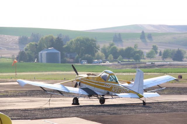 Cessna T188 AgHusky (N9138G) - Cessna 188 Ag Cat, based out of Port of Whitman. Services the surrounding crop fields. 