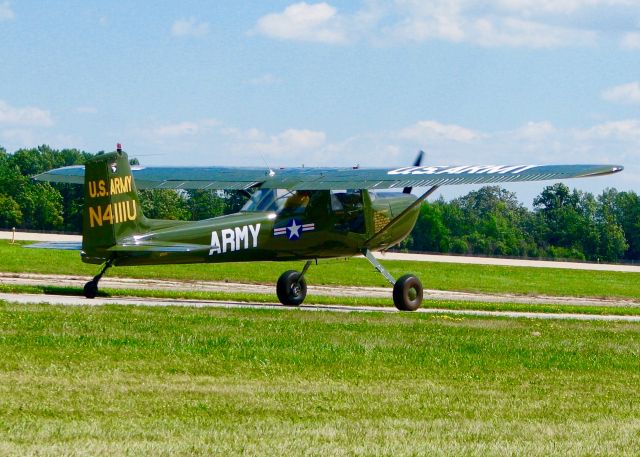 Cessna Commuter (N4111U) - At Oshkosh. 1963 Cessna 150D