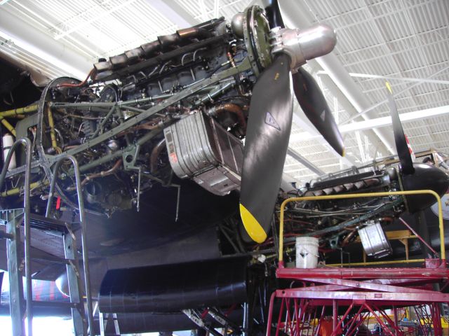 Avro 683 Lancaster — - Engine overhaul and maintenance of Lancaster bomber engines at CWHM