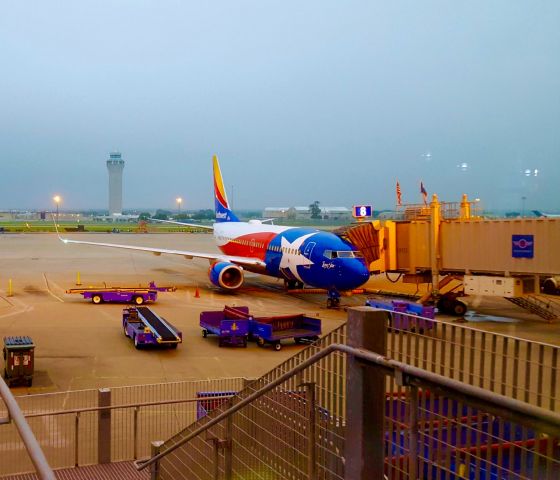 Boeing 737-700 — - Lone Star One chilling in Texas capital getting ready for another day.