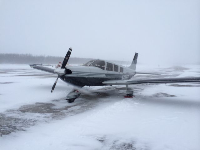 Piper Saratoga (C-GRWR) - First day in Canada.