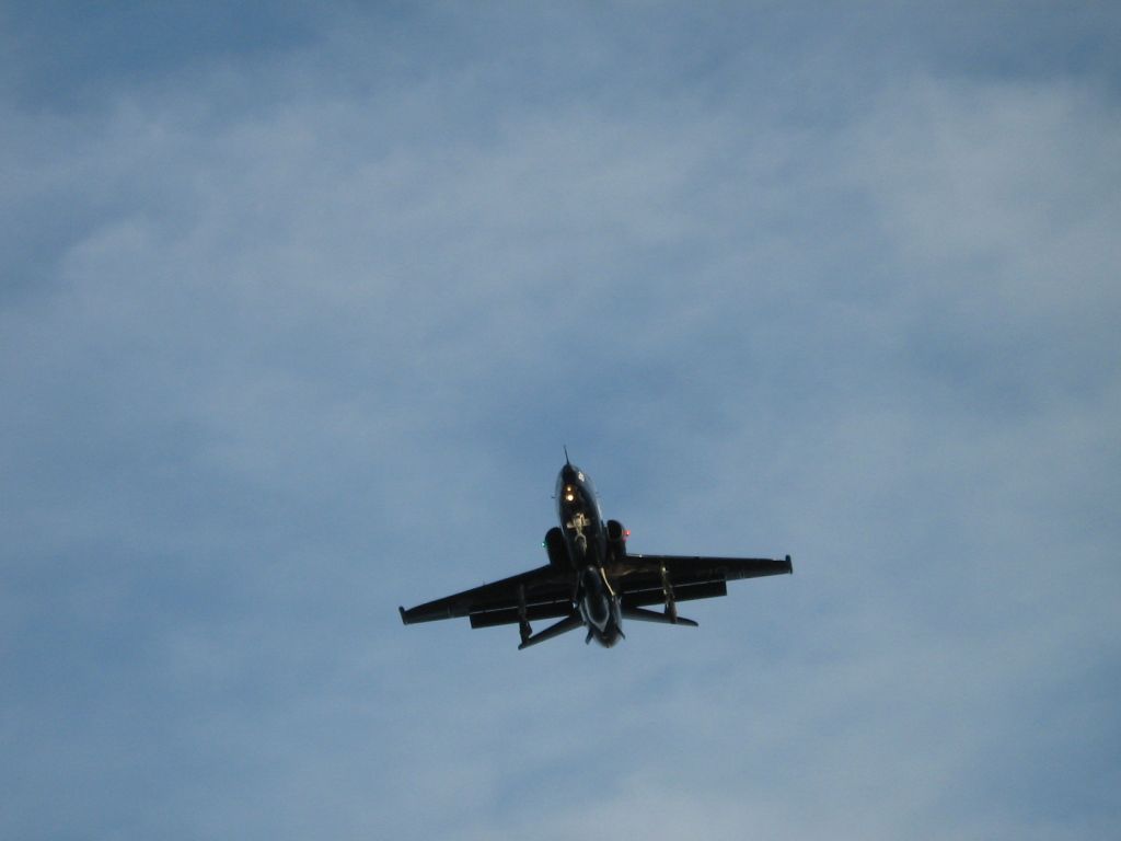 — — - Hawk 115 - Canadian Forces NATO Trainer from CFB Cold Lake Alberta landing at CFB Comox British Columbia
