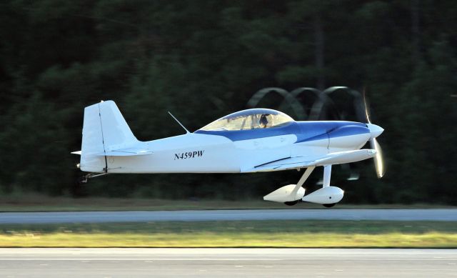 Vans RV-4 (N459PW) - An experimental RV-4 takes off on runway 31 at Falcon Field-Peachtree City, Ga.