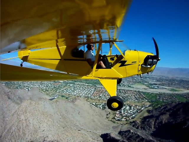 NC98565 — - Indian Wells, CA. Pilot S.W. Young.   1946 J3