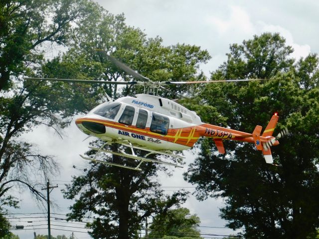 Bell 407 (N613PA) - Pafford Air One Delta on approach to Bolivar Medical Center