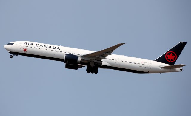 BOEING 777-300ER (C-FIVX) - Climbing from Rwy 34L