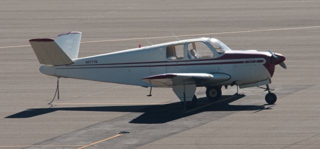 Beechcraft 35 Bonanza (N3777N) - Parked near El Aero at Carson City