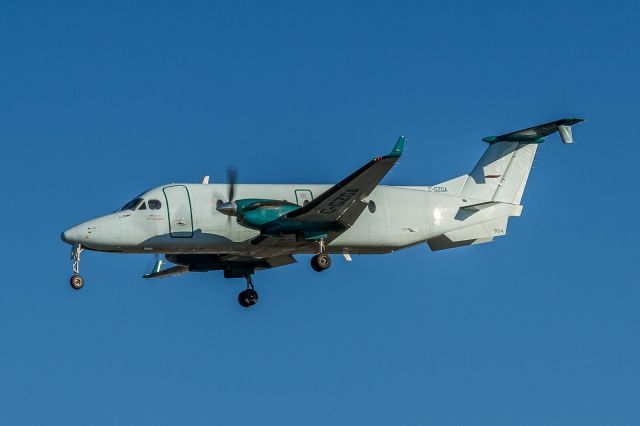 Beechcraft 1900 (C-GZGA) - Maple leaf and titles removed, soon to leave the fleet methinks!