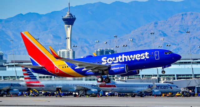 Boeing 737-700 (N559WN) - N559WN Southwest Airlines 2002 Boeing 737-73V - cn 30249 / 1128 - Las Vegas - McCarran International Airport (LAS / KLAS)br /USA - Nevada March 24, 2017br /Photo: Tomás Del Coro