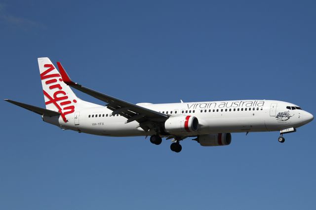 Boeing 737-800 (VH-YFX) - on 9 August 2019