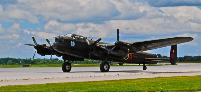 Avro 683 Lancaster — - lancaster at hamilton warplane heritage museum fathers day fly by