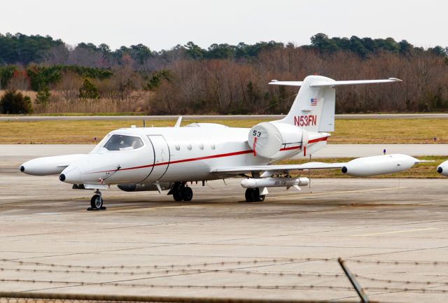 Learjet 35 (N53FN)