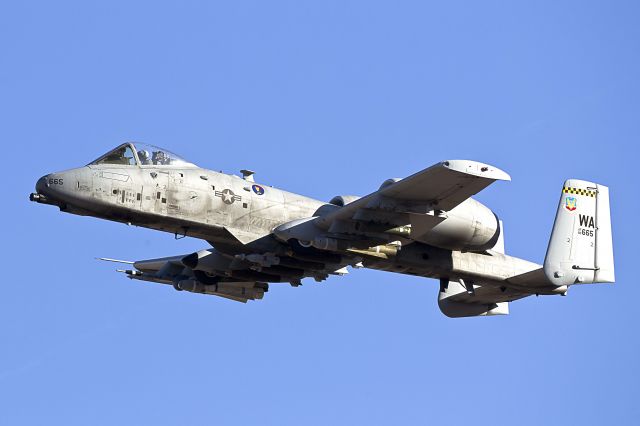 Fairchild-Republic Thunderbolt 2 (WAAF82665) - Fairchild Republic A-10 Thunderbolt IIbr /Red Flag Exercise - Nellis Air Force Base (03/13)br /WA AF82 665