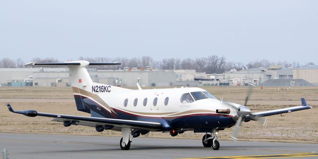 Pilatus PC-12 (N216KC) - March 2013