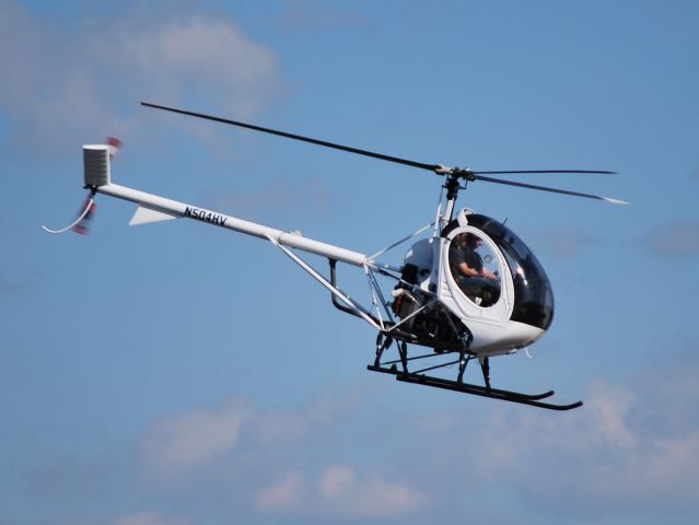 N504HV — - HELIVISION LLC departing along the taxiway to the south and west at KJQF - 2/5/13