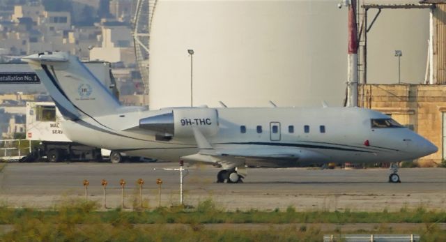 Canadair Challenger (9H-THC) - On Apron2 