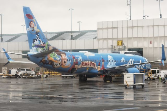 Boeing 737-800 (N537AS) - 21st March, 2025: Preparing to leave for Los Angeles as Alaska flight AS 278 from Portland, Oregon. 