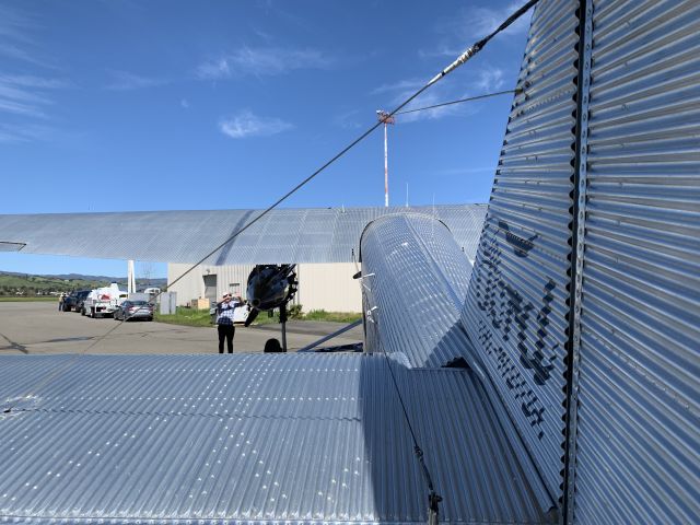 Ford Tri-Motor (NC9645) - Flying barn door!