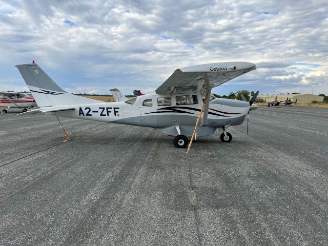 Cessna 206 Stationair (A2-ZFF) - At Maun, Botswana. 18-MAY-2022.