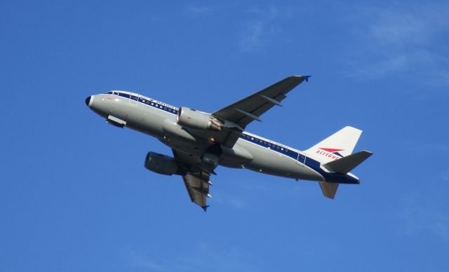 Airbus A319 (N745VJ) - Allegheny retro on a light rotation to TPA, 8/19/17.