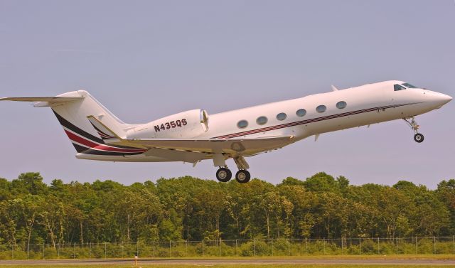 Gulfstream Aerospace Gulfstream IV (N435QS) - Takeoff RWY 19 Cape May County NJ