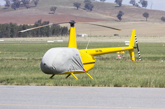 Robinson R-44 (VH-YDL) - Davis Earthmoving & Quarrying (VH-YDL) Robinson R44 Raven II at Wagga Wagga Airport.