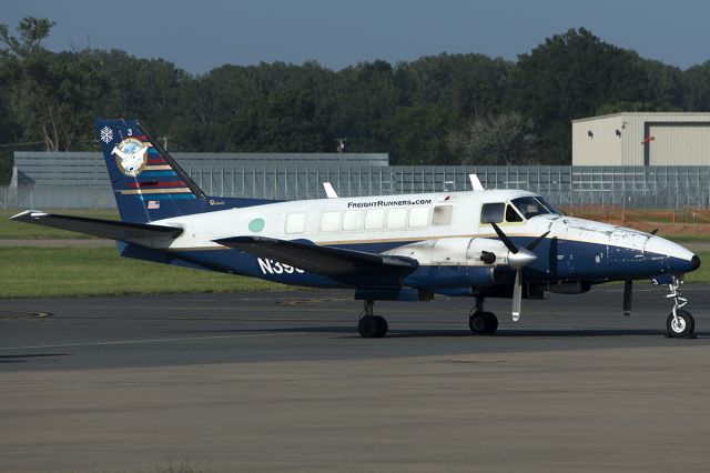 Beechcraft Airliner (N399CZ) - A long-distance ramp shot. -August 2014