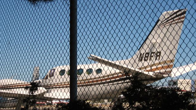 Cessna Conquest 1 (N8FR) - PARKED AT SANTA ANA