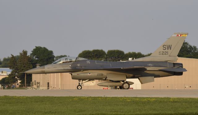 Lockheed F-16 Fighting Falcon (00-0221) - Airventure 2018