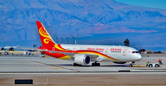 Boeing 787-8 (B-2759) - B-2759 Hainan Airlines 2015 Boeing 787-8 Dreamliner - cn 38056 / 274 - Las Vegas - McCarran International Airport (LAS / KLAS)br /USA - Nevada March 8, 2017br /Photo: Tomás Del Coro