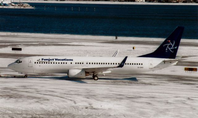 Boeing 737-800 (EI-DND) - From February 26, 2006 - on lease from Futura International Airways.