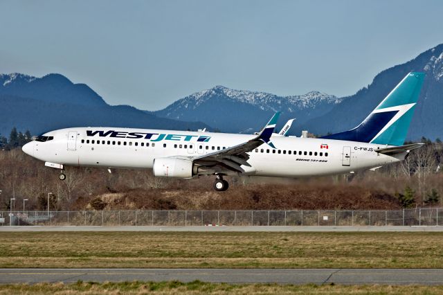 Boeing 737-800 (C-FWJS)