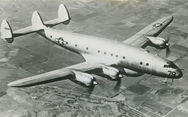 Lockheed EC-121 Constellation (29-4558) - SCANNED FROM PHOTOGRAPH