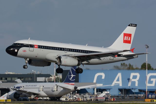 Airbus A319 (G-EUPJ) - Classic livery