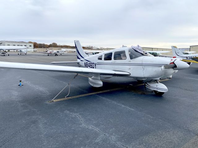 Piper Cherokee (N8460Y) - Eastern ramp. 