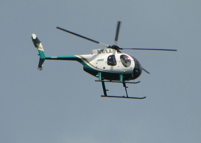 N161LA — - Nice little helo crossing over!