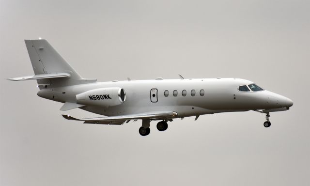 Cessna Citation Sovereign (N680WK) - Still registered with Textron, the manufacturer. VNY-DAL