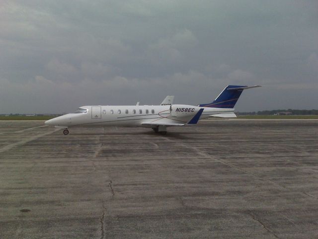 Learjet 45 (N158EC) - Parked at AvFlight East