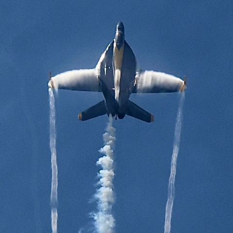 — — - Blue Angels at New York Air Show