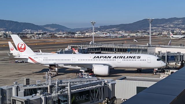 Airbus A350-900 (JA13XJ) - 2022/01/02 ITM -> HND JAL114