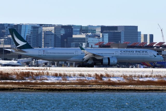 Airbus A350-1000 (B-LXM) - Nice to see Cathay during daylight hours. The airline normally operates during the evening.