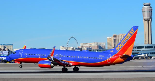 Boeing 737-800 (N8633A) - N8633A Southwest Airlines Boeing 737-8H4 s/n 86905 - Las Vegas - McCarran International (LAS / KLAS)br /USA - Nevada, January 7, 2018br /Photo: Tomás Del Coro