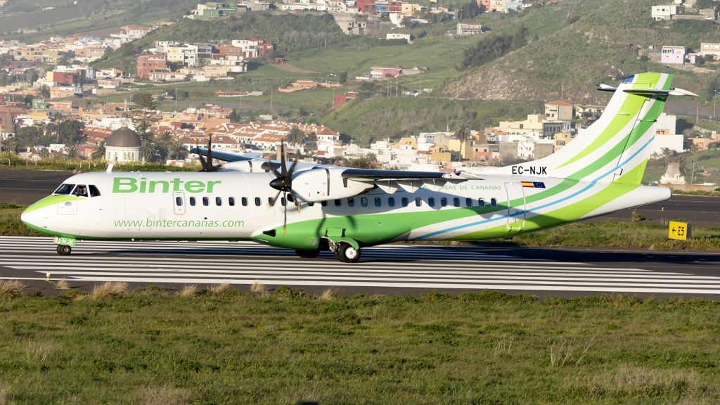 Aerospatiale ATR-72-600 (EC-NJK) - Tenerife Nortebr /02 Feb, 2021