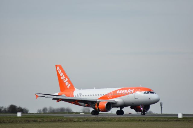 Airbus A319 (G-EZDL) - Vol en provenance de Toulouse lundi 02 avril 2018