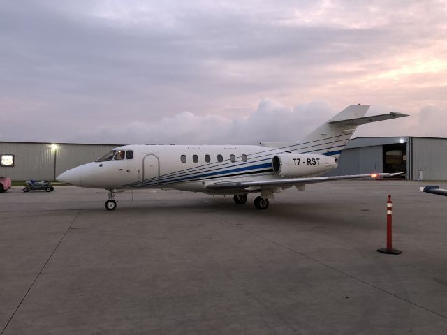 T7-RST — - Raytheon Aircraft Co, Hawker 800XP San Marino will go into US Standard