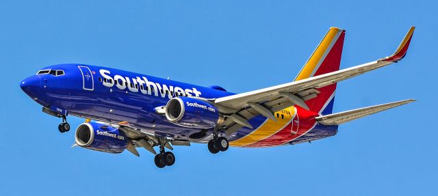 Boeing 737-700 (N7876A) - N7876A Southwest Airlines Boeing 737-7Q8 s/n 29355 - Las Vegas - McCarran International Airport (LAS / KLAS)br /USA - Nevada June 8, 2021br /Photo: Tomás Del Coro