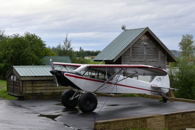 N82982 — - N82982, a 1951 Piper PA-18 with a Lycoming 0-320 SERIES engine having 180HP. Taken on 8/17/2022 at Lake Hood Seaplane Base, Anchorage, AK